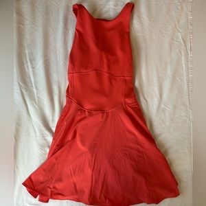 Lululemon Court Crush Tennis Dress in Pale Raspberry